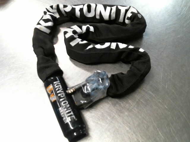 Chain lock kryptonite keeper