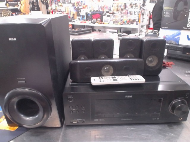 Ampli avec 5 speake 1 sub