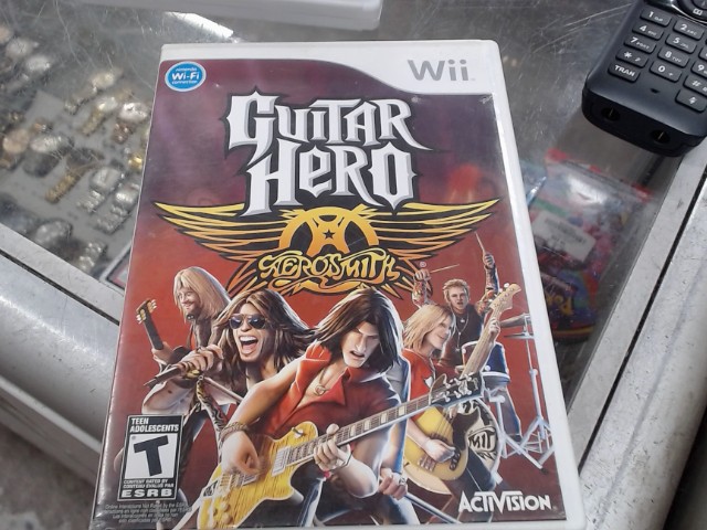 Guitar hero: aerosmith