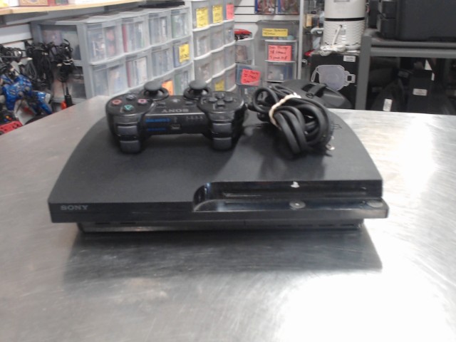 Console playstation 3+man+fil