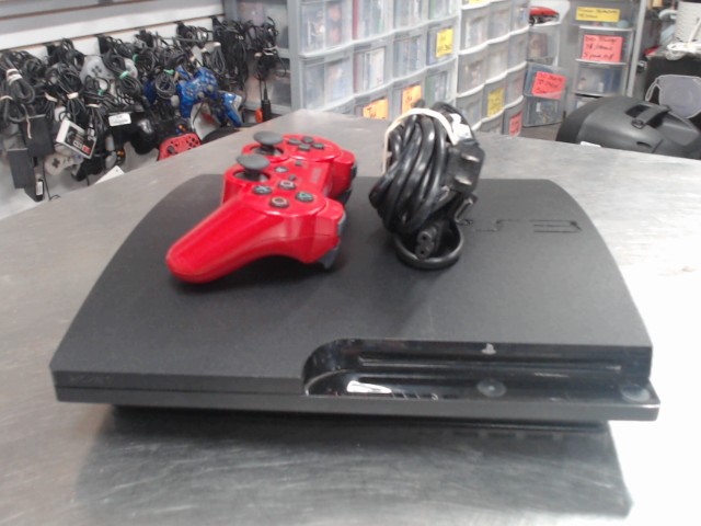 Console playstation 3+man+fils