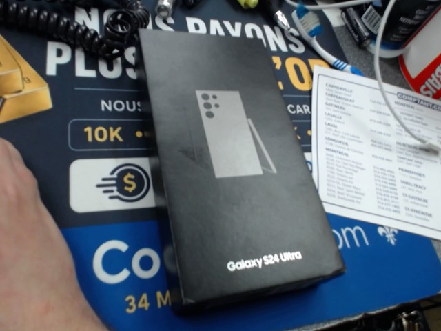 Galaxy s24 ultra avec boite 512gb