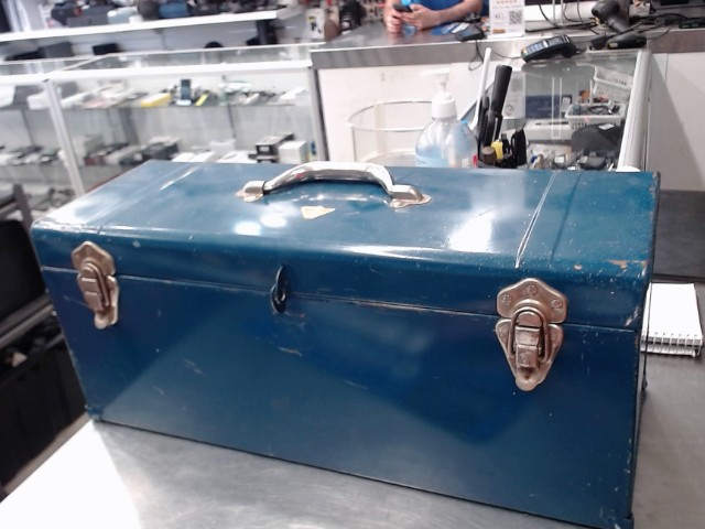 Coffre outils bleu