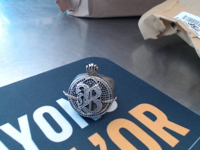 Bague en silver massif