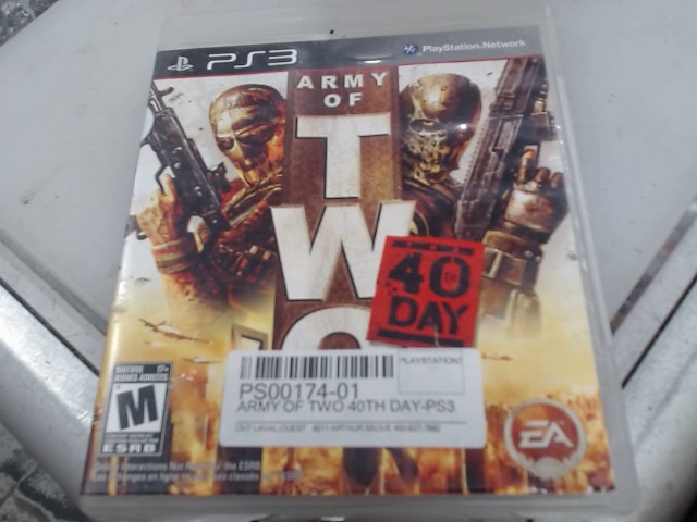 Army of two:the 40th day