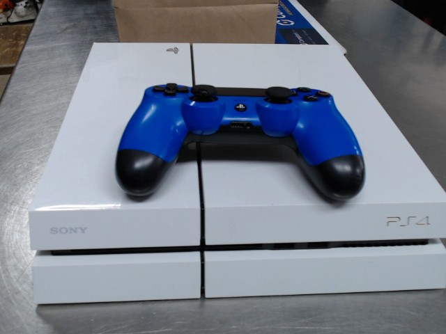Play 4 blanc 500gb av 1x man