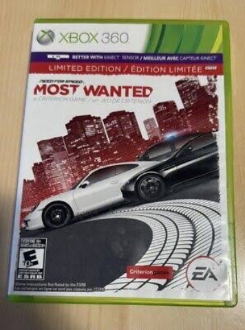 Need for speed most wanted limited ed.