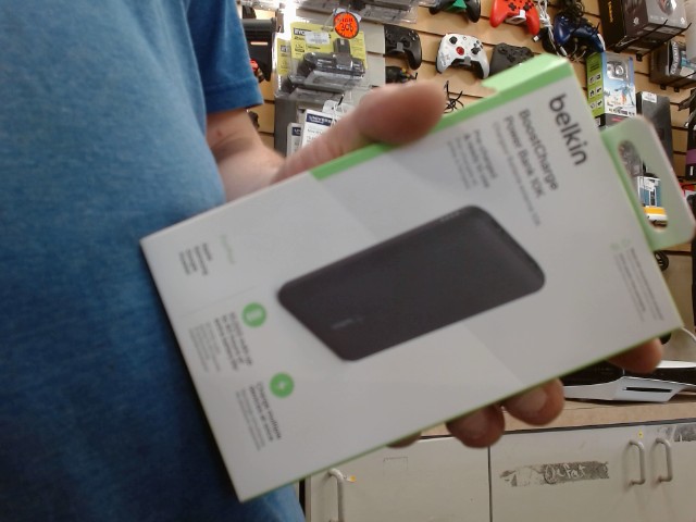 Chargeur portable 10k mah noir