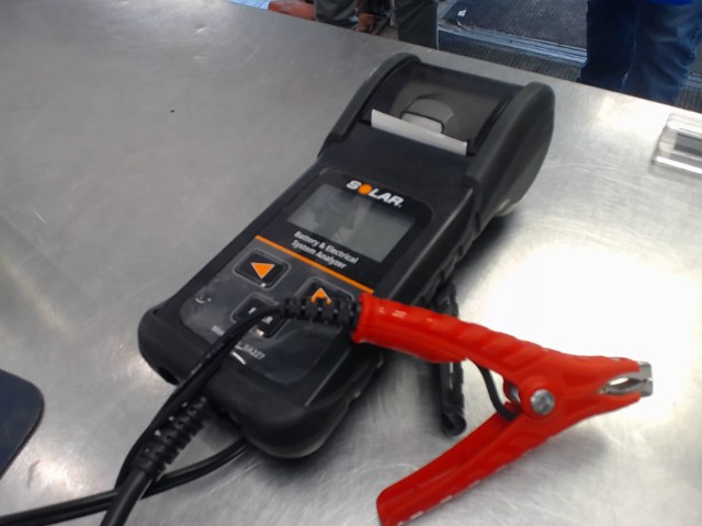 Battery & electrical system analyser