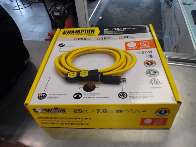 Generator extension cable