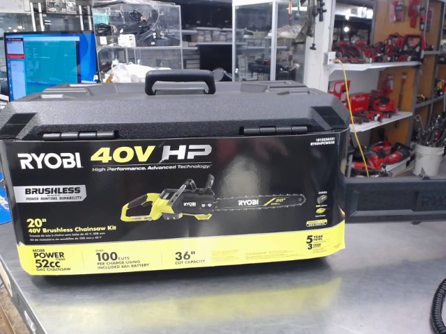 Chainsaw electric + batt+ chargeur