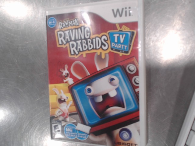 Rayman raving rabbids tv party