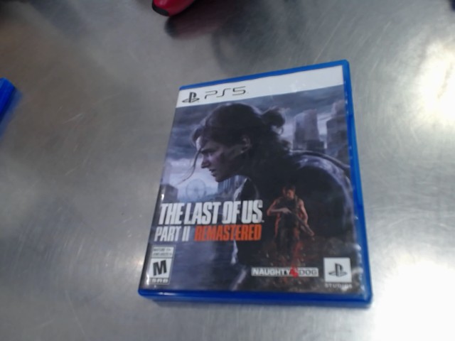 The last of us 2 remastered ps5
