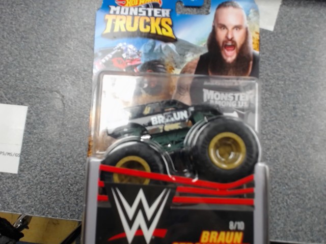 Braun strowman monster trucks hotwheels