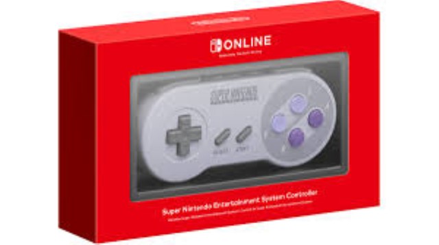 Switch online manette snes