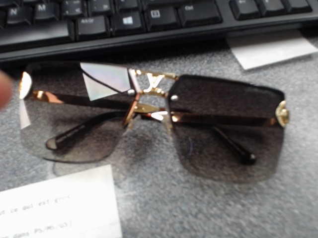 Lunettes louis vuton fade brune