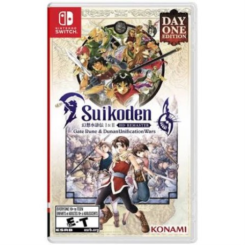 Suikoden i & ii 2 hd remaster day one ed