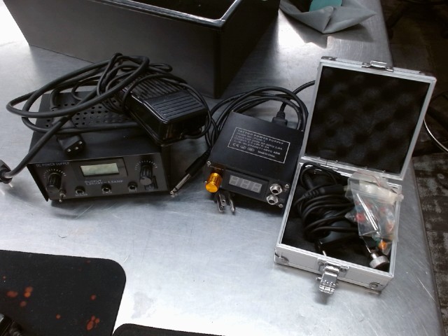 Kit de tattoo avec power supply