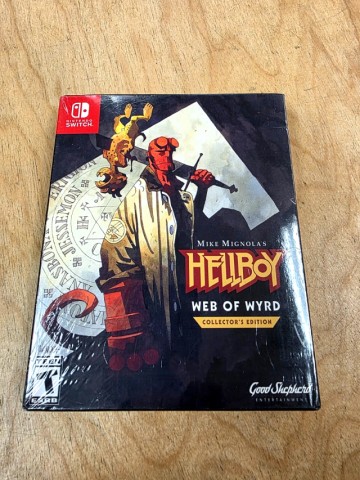 Hellboy web wyrd collector's edition swi
