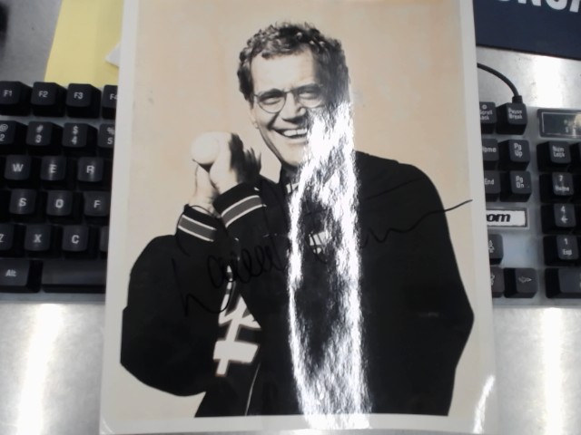 Photo sign� de david letterman