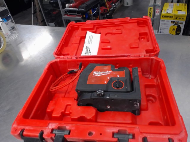 Cross line laser milwaukee dans case