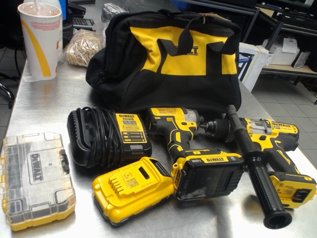 Kit impact+ drill +2batt+charg