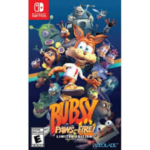 Bubsy paws on fire!