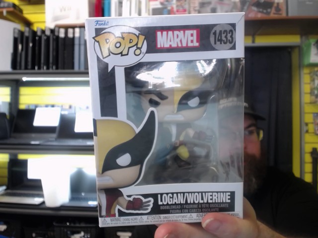 Figurine pop marvel logan/wolverine