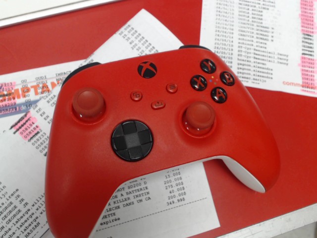 Manette xbox one rouge