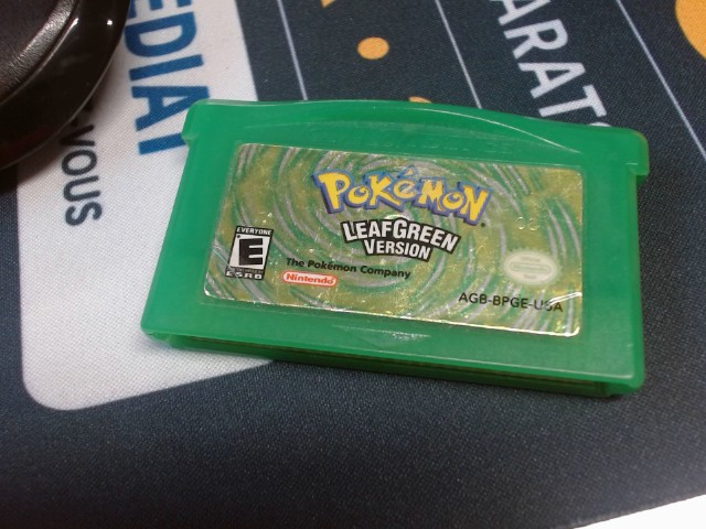 Pokemon leafgreen version