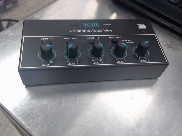 4 channel mixer