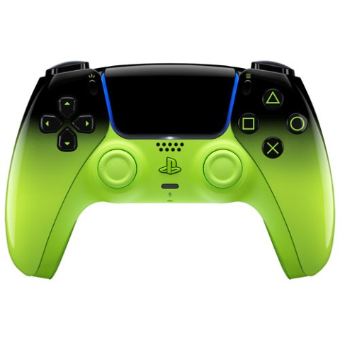 Manette ps5 verte/noire