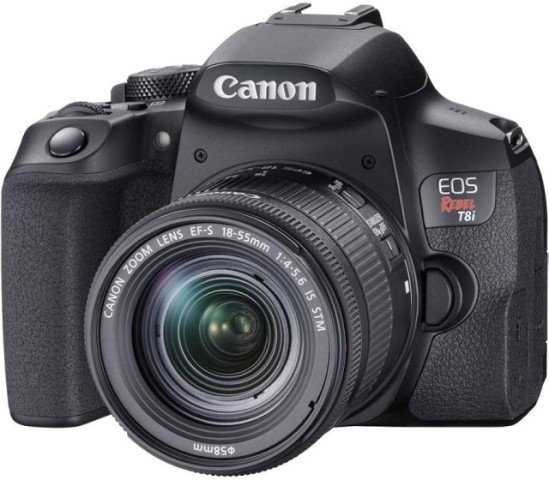 Canon t81 no battery + lens 18-55mm