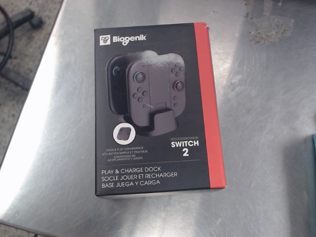 Play and charge dock switch 2 biogenik