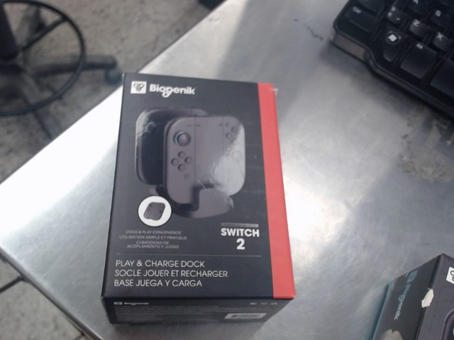 Play and charge dock switch 2 biogenik
