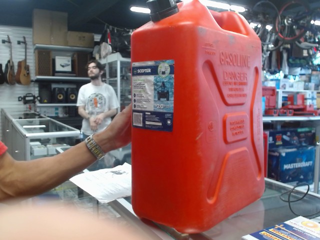 Bouiteille pour gaz 20l rouge used