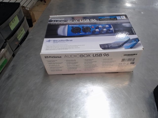 Audiobox usb recording system