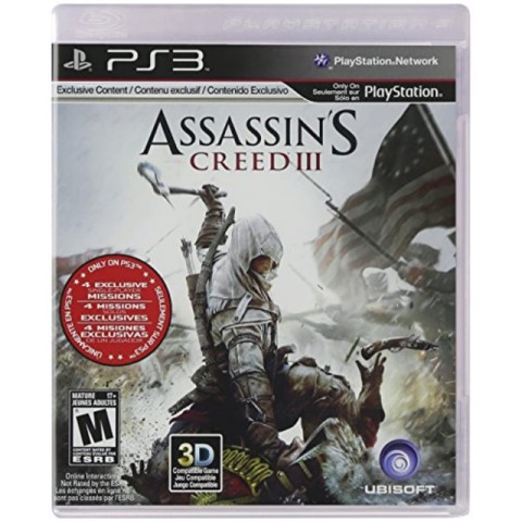 Assassins creed iii playstation 3