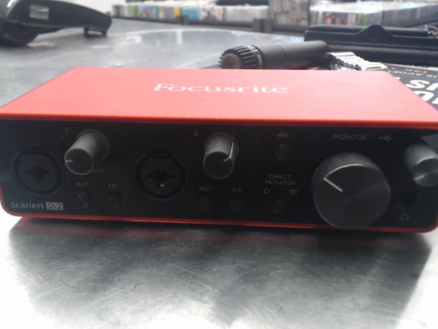 Interface audio rouge scarlett 2i2 3rd