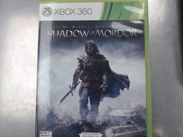 Middle earth shadow of mordor xbox360