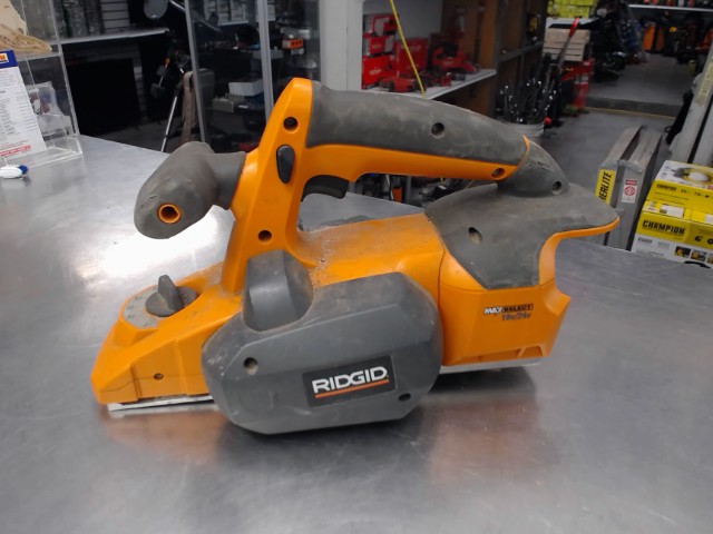 Hand planer ridgid