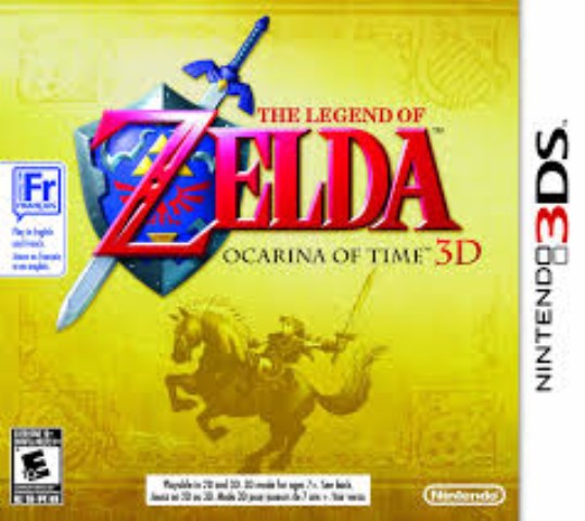 Zelda ocarina of time 3ds