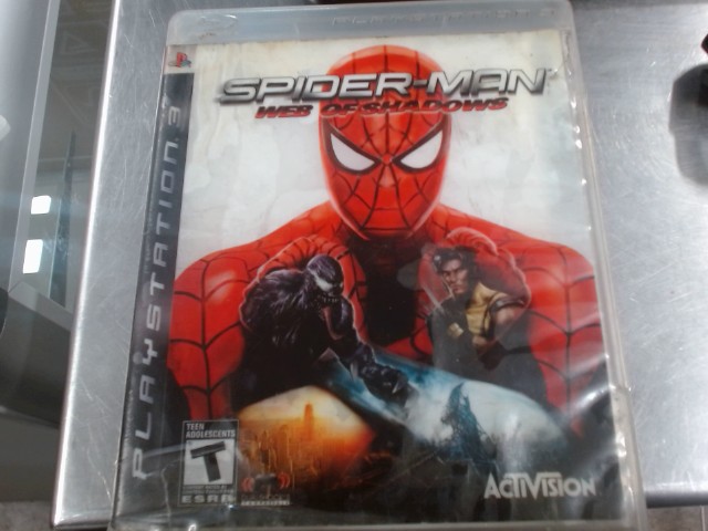 Spiderman web of shadow ps3 cib