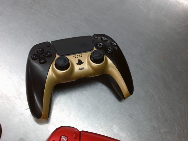 Manette ps5 noir et jaune