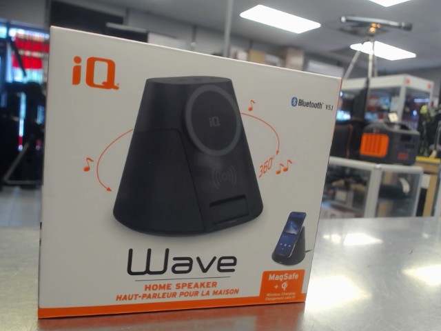 Speaker wave in box