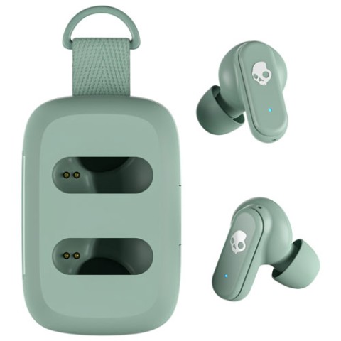 Skullcandy dime 3 green wireless earbuds