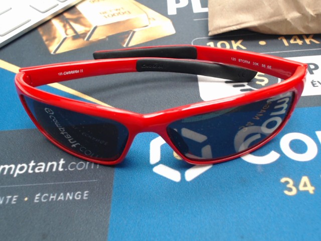 Lunettes de sport rouge