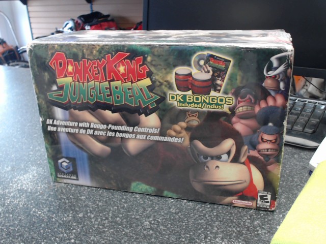 Donkey kong jungle beat with dk bongos