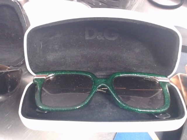 Lunette monture verte