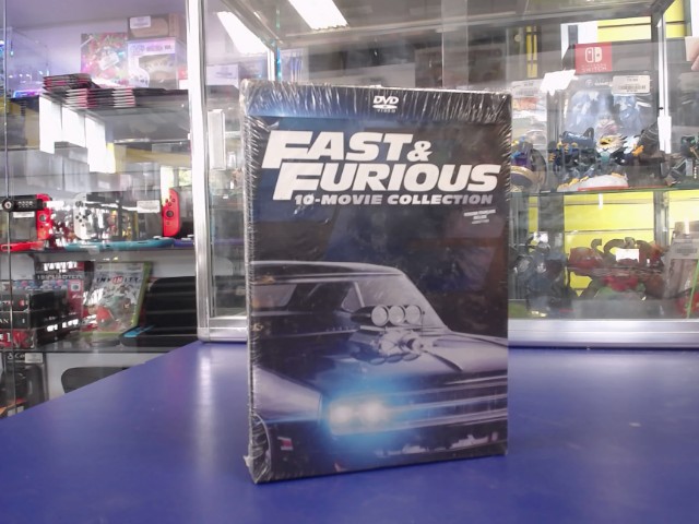 Fast & furious 10-movie collection neuf